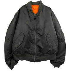 古着 90年代 民間品 アルファ ALPHA MA-1タイプ 中綿入り ミリタリー フライトジャケット USA製 メンズXL相当 ヴィンテージ/eaa591932