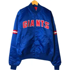 古着 スターター Starter NFL NEWYORK GIANTS ニューヨークジャイアンツ 中綿入り ナイロンスタジャン アワードジャケット/eaa594010のサムネイル