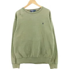 古着 ラルフローレン Ralph Lauren POLO by Ralph Lauren ワンポイントロゴスウェットシャツ トレーナー メンズM相当/eaa419081