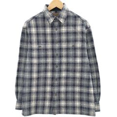 美品 Hombre Nino オンブレニーニョ フランネル チェック シャツ
