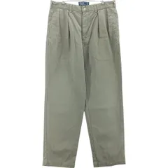 古着 ラルフローレン Ralph Lauren POLO by Ralph Lauren ANDREW PANT ツータック チノパンツ メンズw34相当/eaa418431