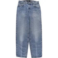 古着 90年代 リーバイス Levi's SILVER TAB シルバータブ LOOSE ルーズ テーパードデニムパンツ USA製 メンズw32相当/eaa568077