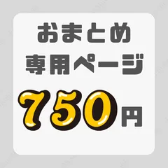 【おまとめ750円】｜おまとめ割引専用ページ｜組み合わせ自由