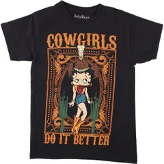 古着 BETTY BOOP ベティブープ キャラクタープリントTシャツ レディースS相当/eaa592409