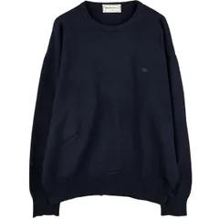 古着 バーバリー Burberry's BURBERRYS OF LONDON ラムウールニットセーター 6 メンズXL相当/eaa592910