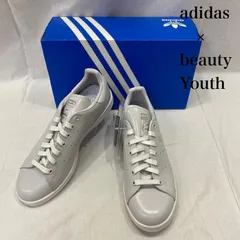 アディダス adidas × BEAUTY&YOUTH UNITED ARROWS別注 STAN SMITH グレー US8/26.5cm メンズ US：8 ISItems【USED】【古着】【中古】50138561