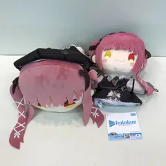 【八戸第2-41-20】 hololive ホロライブ 宝鐘マリン パペット 寝そべり ぬいぐるみ セット