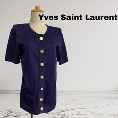 送料無料】 Yves Saint Laurent イヴ・サンローラン 半袖 - メルカリ