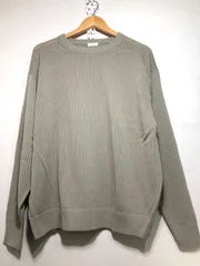 521140 crepuscule Stripe Mesh Knit P/O 長袖 ストライプ メッシュ ニット 2 セーター 2501-007 クレプスキュールのサムネイル
