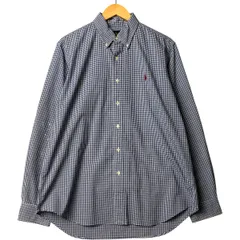 古着 ラルフローレン Ralph Lauren 長袖 ボタンダウンチェックシャツ メンズL相当/eaa581430