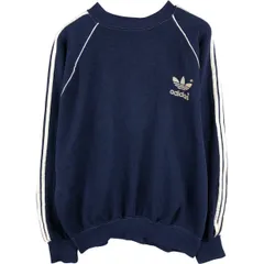 古着 80年代 アディダス adidas ワンポイントロゴスウェットシャツ トレーナー USA製 メンズXL相当 ヴィンテージ/eaa590160