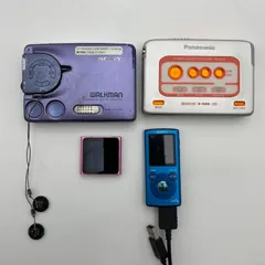【中古】ウォークマン/ SONY/NW-E053/ウォークマン/SONY/WM-EX911/iPod nano/Apple/ステレオカセットプレーヤー/Panasonic/RQ-SX52/動作未確認