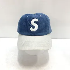 【中古】SUPREME 24SS 2-Tone S Logo 6-Panel Washed Denim シュプリーム[92][240092284773]