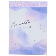 【メール便】MIGNON ミニョン メモ帳 ミニミニメモ マーブルカラーズ カミオジャパン 新学期準備文具 女の子 かわいい グッズ 