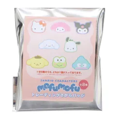 【メール便】サンリオキャラクターズ バッジ MOFUMOFUトレーディングさがらバッジ 全8種の内どれか1個 サンリオ カミオジャパン コレクション雑貨 キャラクター グッズ 