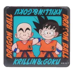【メール便】ドラゴンボール 磁石 ダイカットマグネット クリリン＆悟空 スモールプラネット キャラクタービッグマグネット アニメキャラクター グッズ 