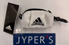【新品未使用品】アディダス ゴルフ ボールポーチ フック付き ボールケース HA3172 CS236 adidas ホワイト（葛西店）