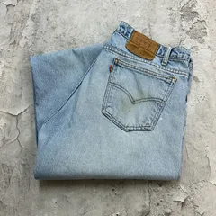 Levi's　リーバイス　505　ボトムス　デニムパンツ　古着　ライトブルー　水色　W36 L32