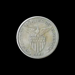 S*y様 1909年米領フィリピン　1ペソ銀貨 3*t様 1908年米領フィリピン1ペソ銀貨 3*t様