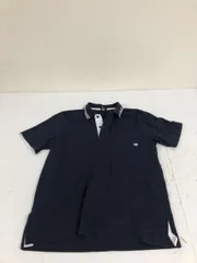 送料無料★COMME CA ISM コムサイズム★半袖Tシャツ　ポロシャツ★メンズ　Mサイズ★ネイビー　#70807sj163