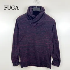 FUGA 00s y2k archive volume neck L/S Tee 46 M フーガ ボリュームネック 長袖カットソー アーカイブ 平成 お兄系 V系のサムネイル