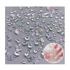 【数量限定】多色 DIY ネイルストーン キラキラ 3D ネイルセット 立体 オーロラ 小さい ラインストーン クリア クリア キラキラ ぷっくり ネイルアート パーツ 50個セット ジュエリー デコパーツ ネイルパーツ 手芸 ハンドメイド