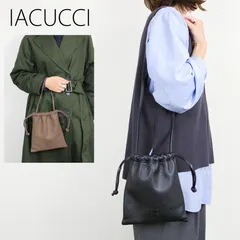 ⭐️未使用級⭐️ イアクッチ レザートートバッグ ショルダー 2way ブラック IACUCCI イアクッチ ブラックレザートートバッグ ⭐️未使用級