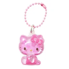 【メール便】ハローキティ キーホルダー ぷっくりったいプチボールチェーン 桜 サンリオ プレゼント キャラクター グッズ 