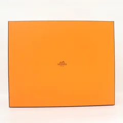 IT7SQ6D6069M 即決 本物 HERMES エルメス オレンジ 空箱 080 空き箱 ボックス ロゴ マーク バッグ用 インテリア