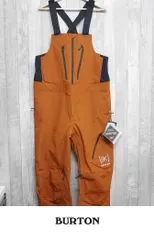 【新品】26 BURTON [ak] CYCLIC GORE-TEX 2Layer BIB PANT - Mサイズ - Brown 正規品 スノーボード ウェア ビブパンツ ゴアテックス