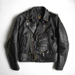 【美品】 VANSON 【C2 ダブルライダース ジャケット】38 レザー USA製 バンソン 25100254