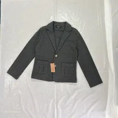 新品 未使用 タグ付き COMME CA ISM コムサイズム 男の子 子供用 ジャケット 130cm グレー 綿100% おしゃれ  かっこいい 発表会 結婚式 セレモニー フォーマル 入園式 卒園式 入学式