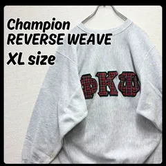 Champion リバースウィーブ 90s トレーナー スウェット トップス グレー XLサイズ 古着 メンズ チャンピョン