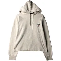 古着 ラルフローレン Ralph Lauren POLO SPORT ポロスポーツ 星条旗柄 フード付き ロングTシャツ ロンT メンズM相当/eaa590463