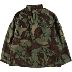 古着 米軍 SMOCK COMBAT 迷彩柄 ウッドランドカモ ミリタリー コンバットジャケット USA製 3 メンズL相当/eaa594997