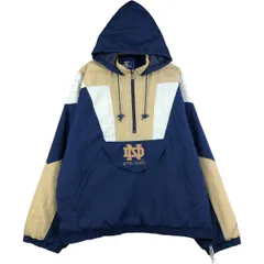 古着 90年代 スターター Starter NOTRE DAME FIGHTING IRISH ノートルダム大学ファイティングアイリッシュ カレッジ 中綿入り/eaa555914のサムネイル