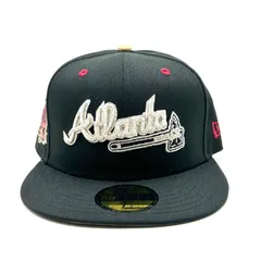 【楠本質店/元住吉】ニューエラ/NEW ERA　SOSHI氏デザイン HOMEGAME別注「STEPPED ON MY J’S PACK」アトランタ・ブレーブス 40TH ANNIVERSARYモデル　キャップ　59FIFTY　#7 1/2（59.6cm）