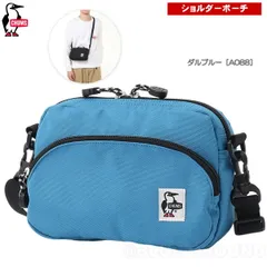 チャムス/ リサイクル ショルダーポーチ  ブルー［A001］