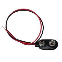 【YJB PARTS】 Keystone #234 9V(006P) Battery Snap I型20cm