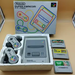 【値下げ】SFC スーパーファミコン本体・外箱・取説等１式セット【動作確認済】 shinmeido55_sfh0002