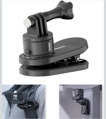 ★Ulanzi Go-Quick II クイックリリース Gopro用 クリップマウント POV撮影 GoPro用アクセサリー マグネットリュックマウントアダプター 磁気アダプター ユニバーサル バックパックマウント 簡単取付 アクションカメラ対応