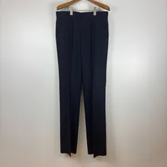 BARONECE スラックス ネイビー XL W87サイズ 古着 ヴィンテージ レトロ 90s oc-001-025