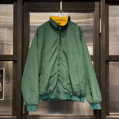 ＠　WHITE SIERRA ホワイトシエラ　XL　jacket　ジャケット　outer　アウター　ブルゾン　緑　グリーン　GREEN　ミドリ　裏起毛　秋冬　スポーティ