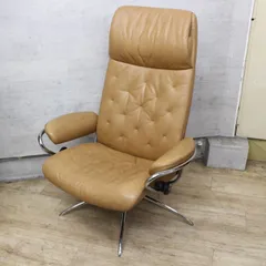 取付無料！エコーネス ストレスレスチェア メトロスター 本革キャメルチェア✨ 取付無料！エコーネス ストレスレスチェア メトロスター 本革キャメル
