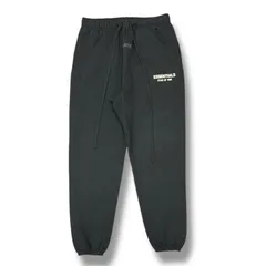 参考上代22000円 FEAR OF GOD ESSENTIALS 25AW CLASSIC FIT FLEECE SWEATPANT クラシックフィットフリーススウェットパンツ イージーパンツ フィアオブゴッド エッセンシャルズ ブラック M 1868M6