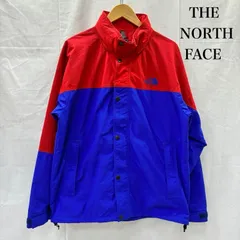 ザノースフェイス NP21835 Hydrena Wind Jacket red×blue M ナイロンジャケット メンズ M ISItems【USED】【古着】【中古】50141649