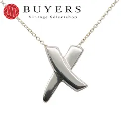 【中古】 ティファニー ネックレス キス シルバー925 約2.7g シルバー パロマピカソ アクセサリー レディース 女性 TIFFANY&Co.