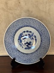 古伊万里 染付微塵唐草豆皿五枚セット - メルカリ