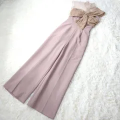 美品です！   LAGUNAMOON    ラグナムーン    ダリーツイストパンツ　サイズM　オールインワン 綺麗 ベージュ