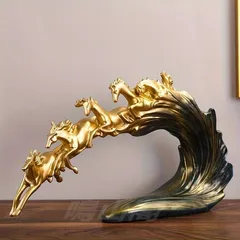 オブジェ 馬 ラグジュアリー オーナメント おしゃれ インテリア ディスプレイ 動物 アニマル アート コレクション 贈り物 プレゼント